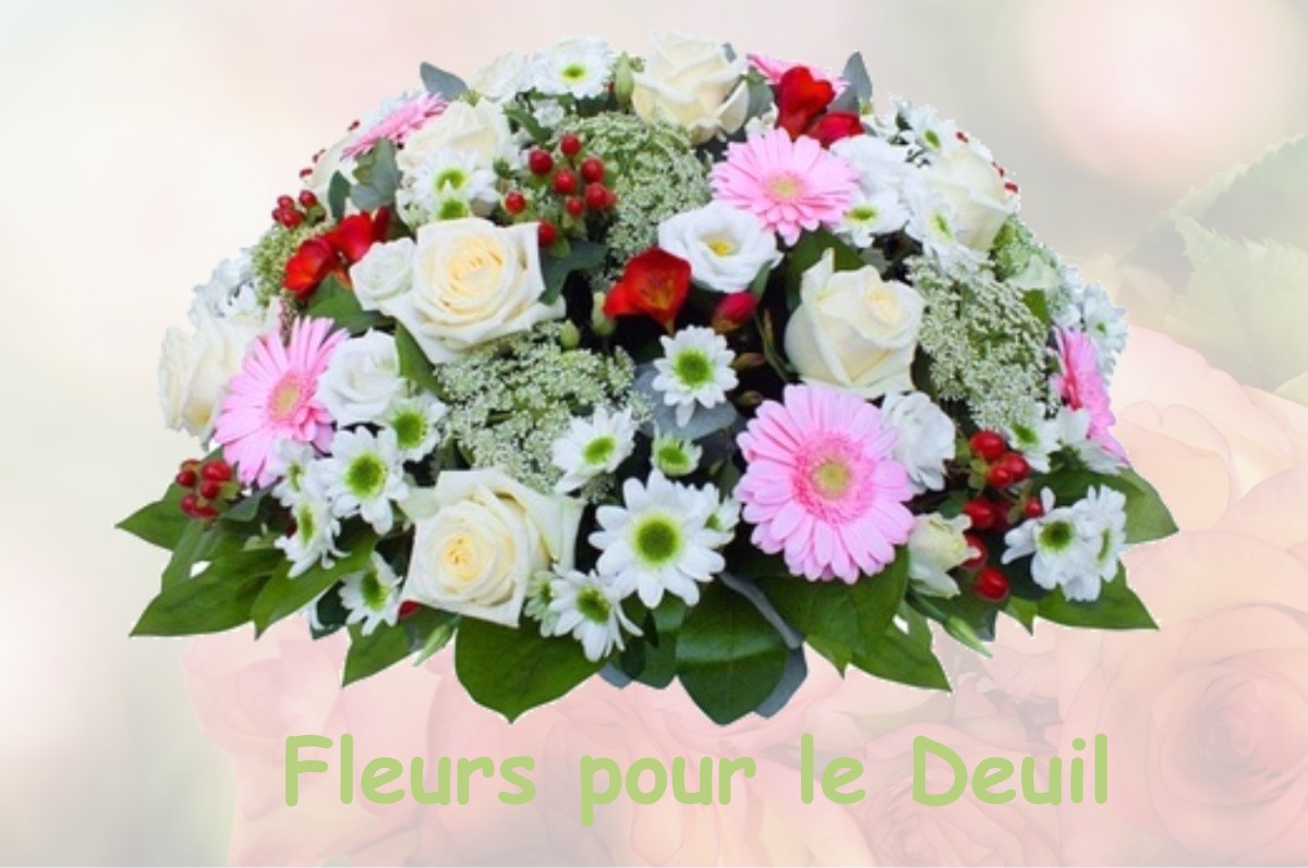 fleurs deuil DOULEVANT-LE-CHATEAU